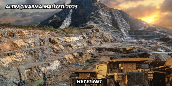 Altın Çıkarma Maliyeti 2025