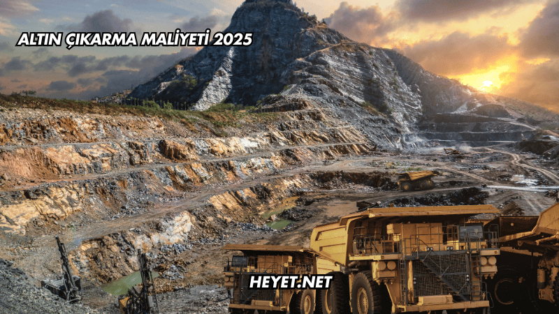 Altın Çıkarma Maliyeti 2025