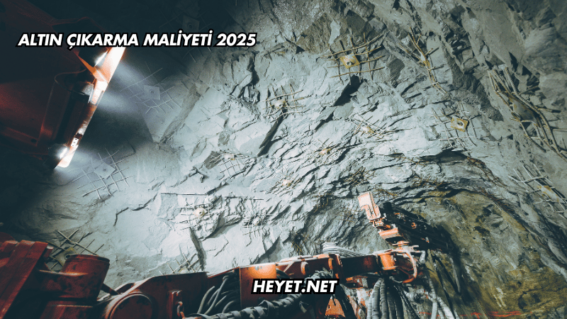 Altın Çıkarma Maliyeti 2025