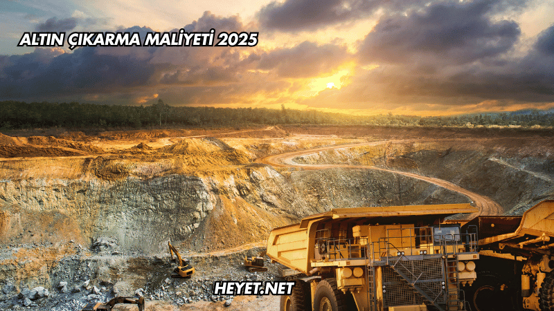 Altın Çıkarma Maliyeti 2025