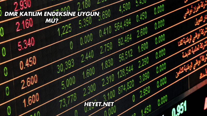 DMR Katılım Endeksine Uygun mu?