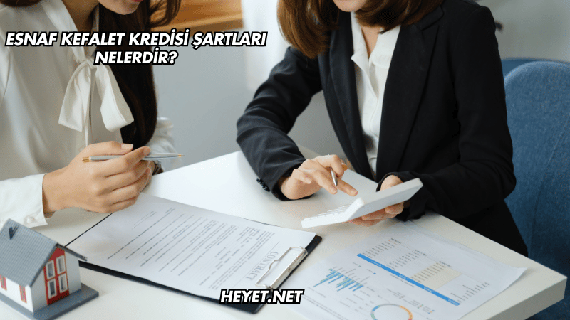 Esnaf Kefalet Kredisi Şartları Nelerdir?