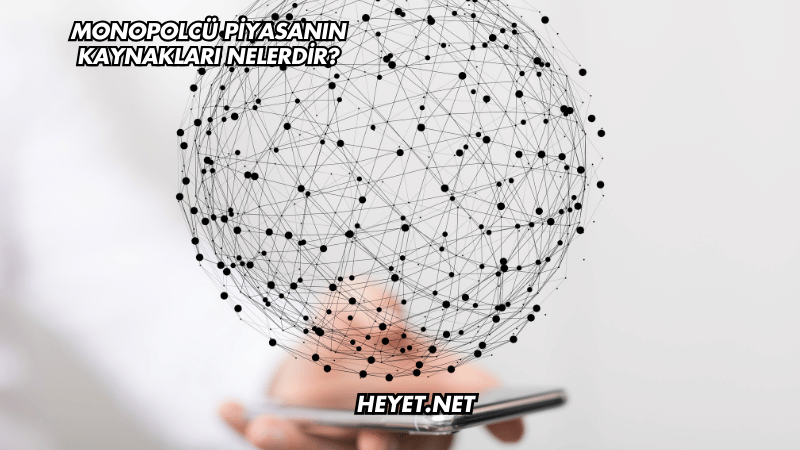 Monopolcü Piyasanın Kaynakları Nelerdir?