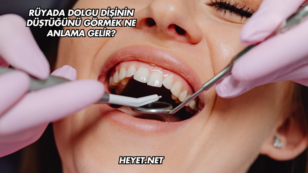 Rüyada Dişlerin Çürüyüp Döküldüğünü Görmek