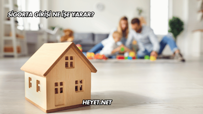 Sigorta Girişi Ne İşe Yarar?