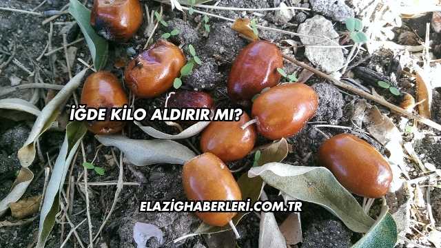 İğde Kilo Aldırır mı?