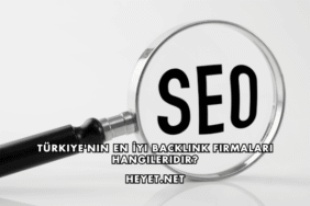 Türkiye'nin En İyi Backlink Firmaları Hangileridir?